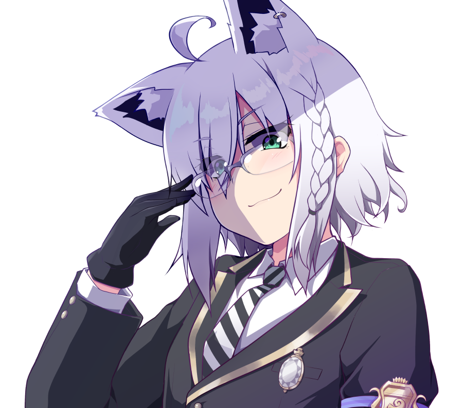 安全強化ヨシ 絵フブキ ヨルのないと のイラスト
