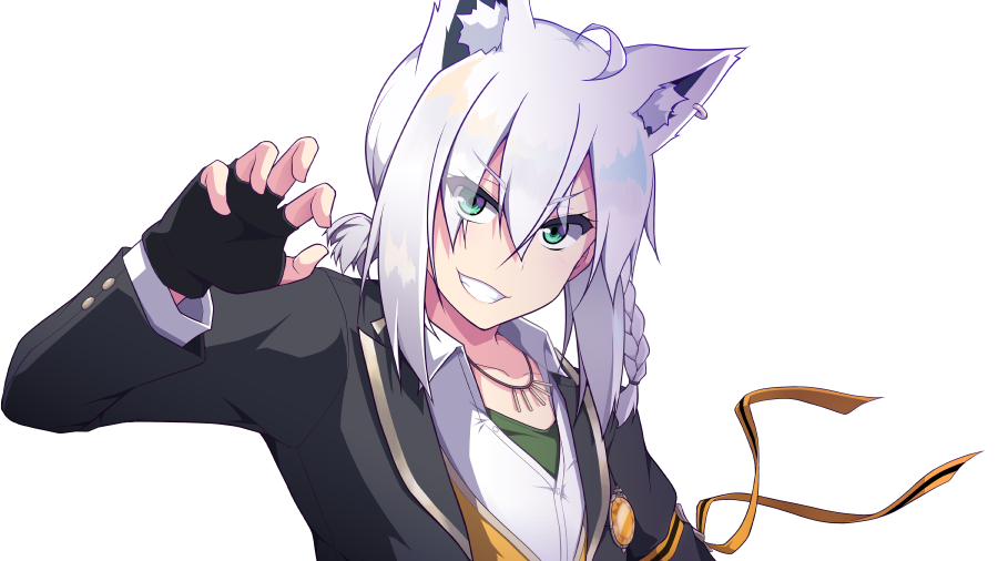 安全強化ヨシ 絵フブキ ヨルのないと のイラスト