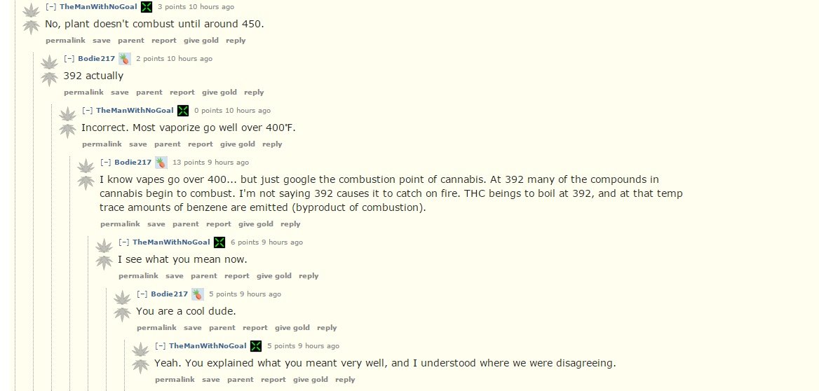 18. This conversationThese guys are extemely chill and an example of how to talk to other people on the internet when you disagreeI think about them a lot!