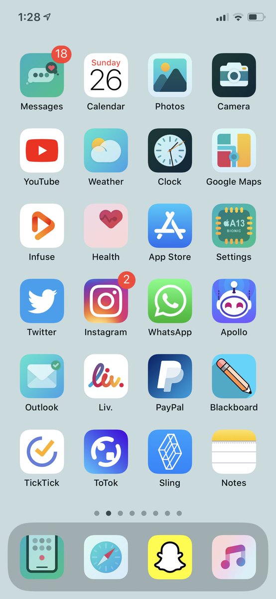 Is there a tweak to apply icon shadow and change homescreen layout?