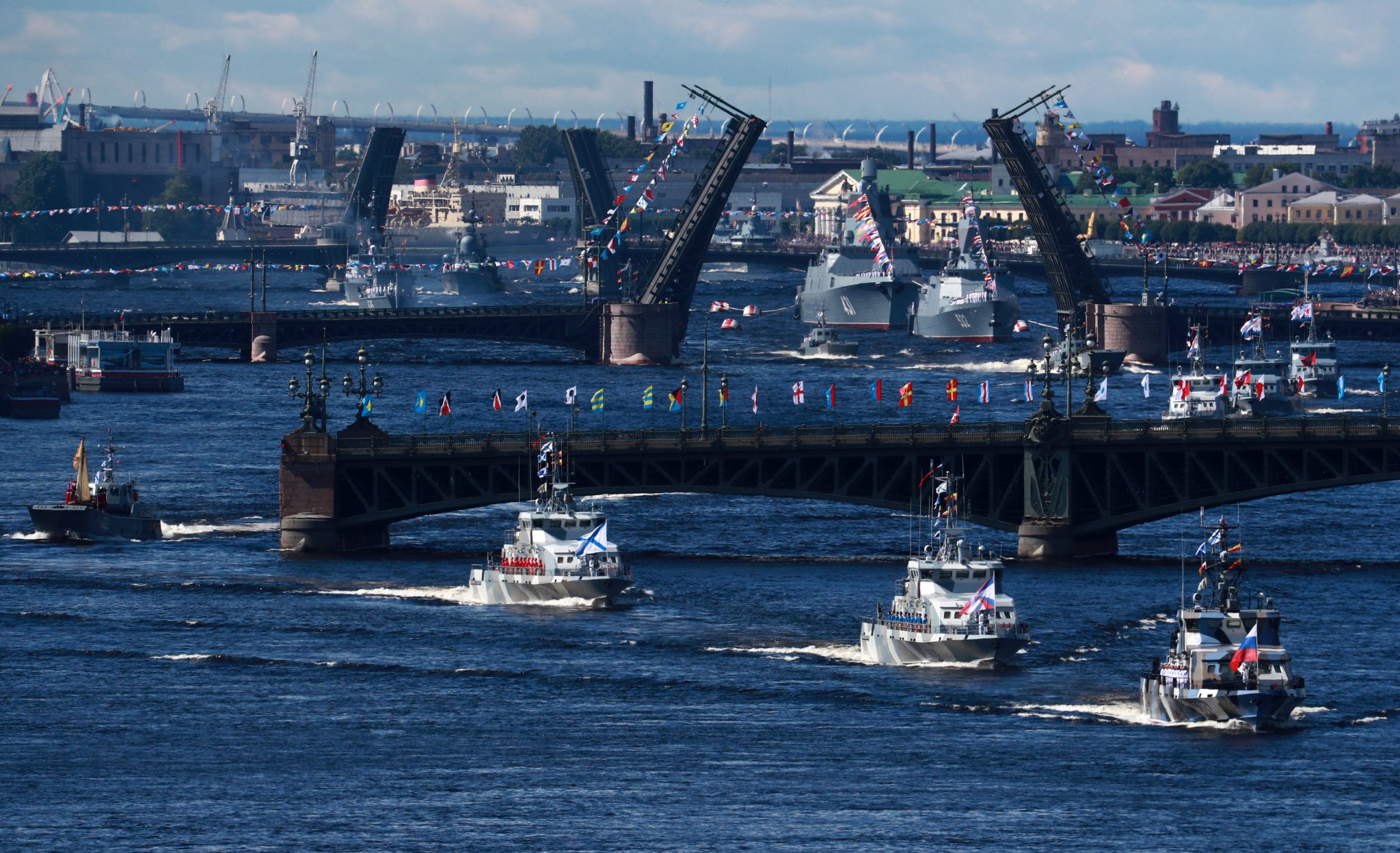 ВМФ парад в Санкт-Петербурге Санкт-Петербург 2020