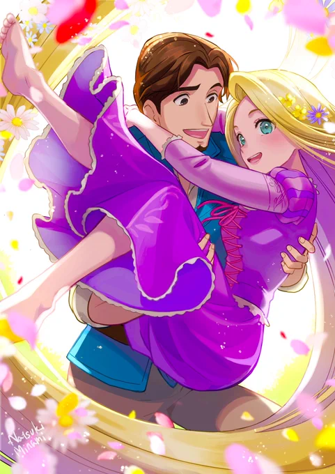 これはこれで好きー! #絵を彩度100にすると超派手 