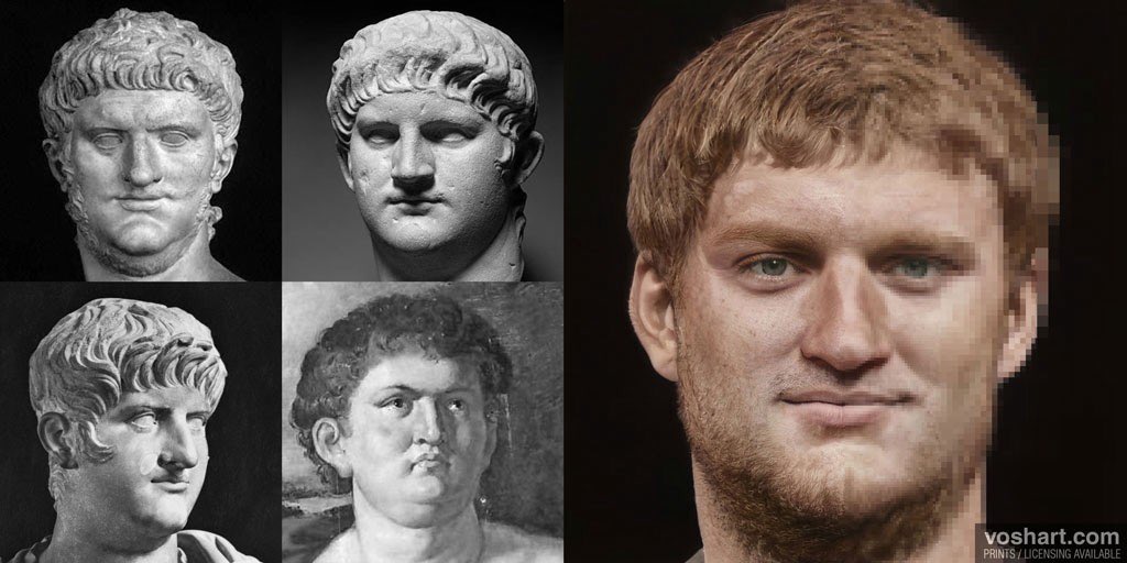 OptimoPrincipi's tweet photo. Nero definitely looks like trouble! Enjoy the wonderful Photoreal Roman Emperor project by @dvoshart here: https://t.co/EzExkuwsny https://t.co/K2KeAqio4I