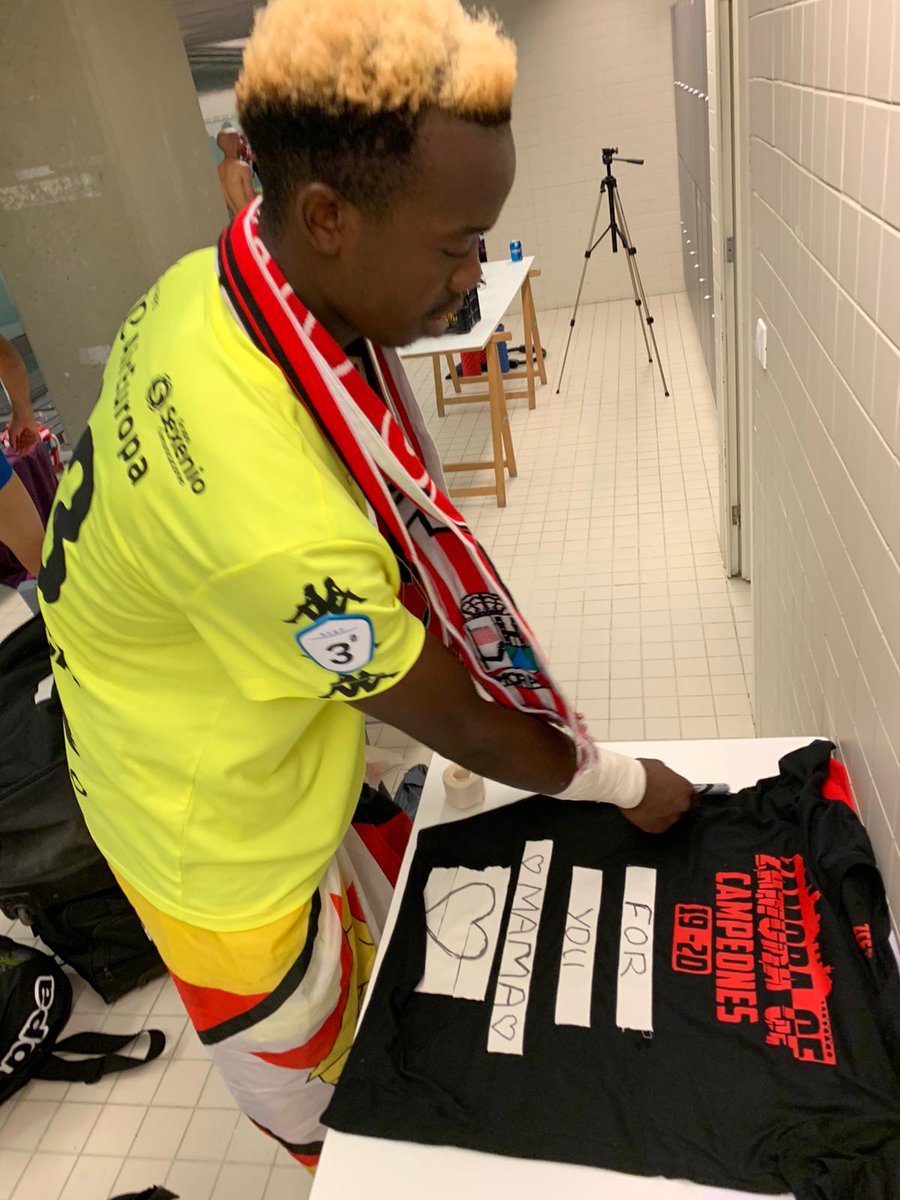 metsbarmby's tweet photo. When being strong is the only option you have.Mahebha dedicates his playoffs victory to his departed dear mom.#classyact.#respect.#motherlyblessings.#gonebutnotforgotten.@AbubakarMoffat @acesyouthsoccer @muchaneta101 @zim_football https://t.co/xqFro6JHM9