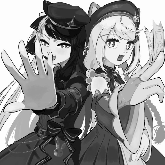絵をモノクロにするとかっこいいのtwitterイラスト検索結果 古い順