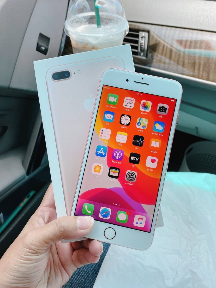 Piyapa15's tweet photo. iphone 7plus 128g 
TH
อุปกรณ์ครบกล่อง
ราคา 10,500฿ ส่งฟรี

Line : @qst6078h (มี@) #มือถือมือ2 #รับผ่อน https://t.co/bQifEmmw7P