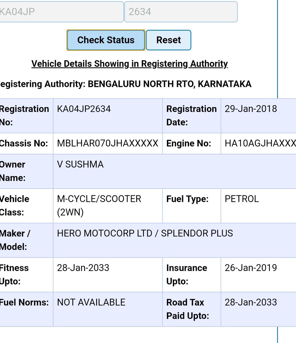 2. Velusamy P, DMK MP from DindigulTwo vehicles' insurance expired. One is Fortuner and for sure he will be using it almost daily. Expiry date 30 Dec 2019(3/n)