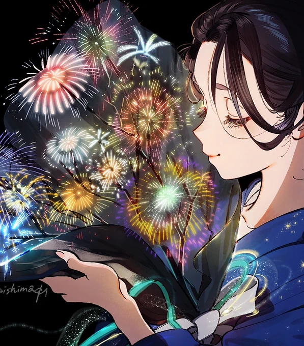 華火束ねて 