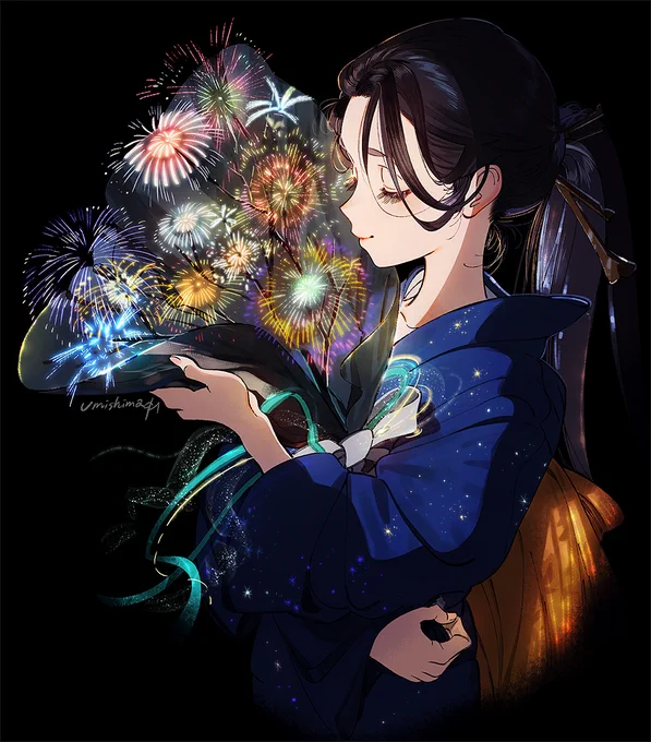 華火束ねて 