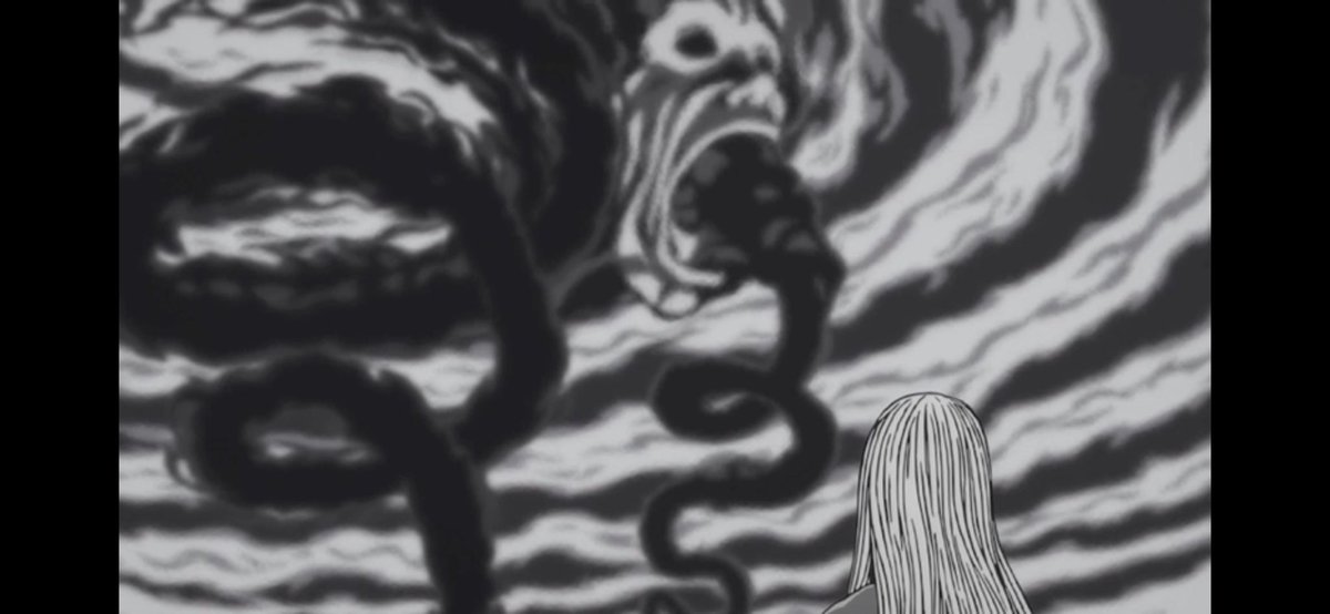 ToonamiNews's tweet photo. #AdultSwimCon on air now — a teaser trailer for #Toonami’s co-production 4-part anime series #Uzumaki! https://t.co/GEFaGlh8xR