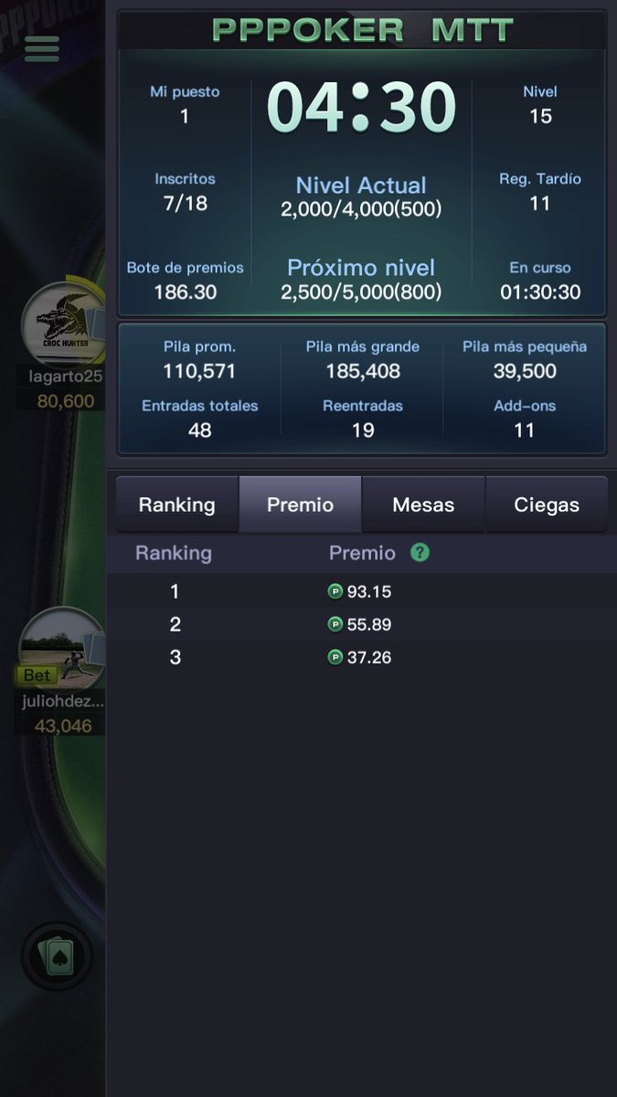 CarlozRamirez's tweet photo. Si te gusta jugar Póker Online, tengo un club para que te diviertas desde casa🏡♦️

Entregamos más de 10 mil pesos en premios diariamente🗣💰🤑

Nuestros torneos son de máximo 30 jugadores, así que hay más probabilidades de ganar💰🤝

Más info: https://t.co/Ccj0BrYdg7 https://t.co/8KcZrke0Ci
