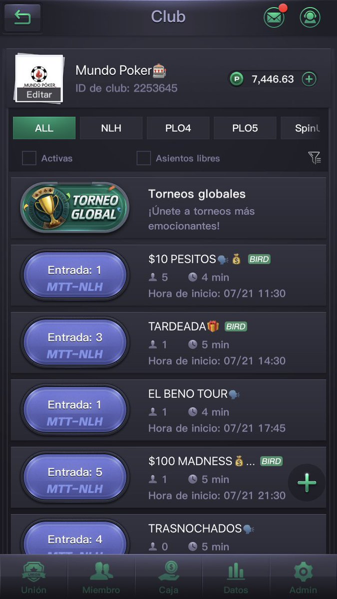 CarlozRamirez's tweet photo. Si te gusta jugar Póker Online, tengo un club para que te diviertas desde casa🏡♦️

Entregamos más de 10 mil pesos en premios diariamente🗣💰🤑

Nuestros torneos son de máximo 30 jugadores, así que hay más probabilidades de ganar💰🤝

Más info: https://t.co/Ccj0BrYdg7 https://t.co/8KcZrke0Ci