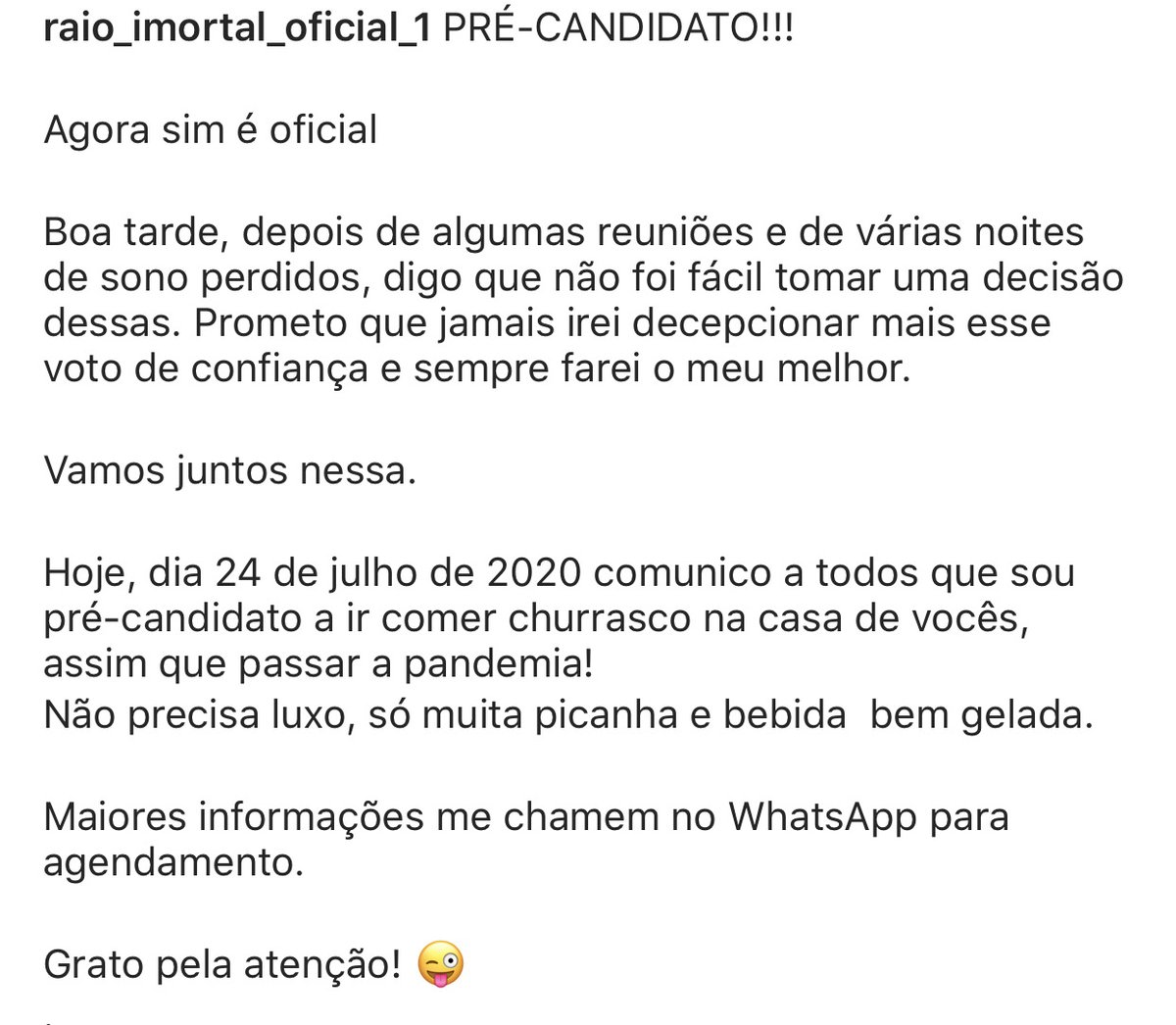 gusttavo_lima's tweet photo. Aqui vai meu santinho pra não errar nas eleições hein !? https://t.co/prI8zLH140
