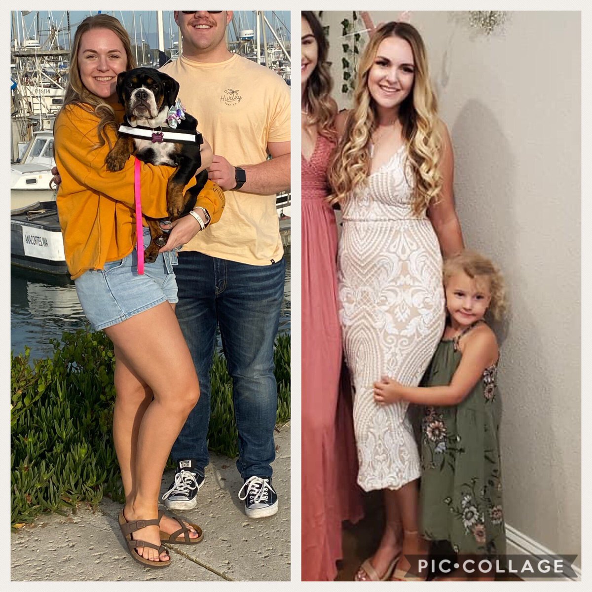 KennaNoell's tweet photo. I know this isn’t the best comparison, but I literally don’t have any pictures of myself because I was embarrassed by how I looked. I did THIS. So proud of myself for having the self control and thankful to Zachary for encouraging me 💓 https://t.co/iq8tmAk1vd