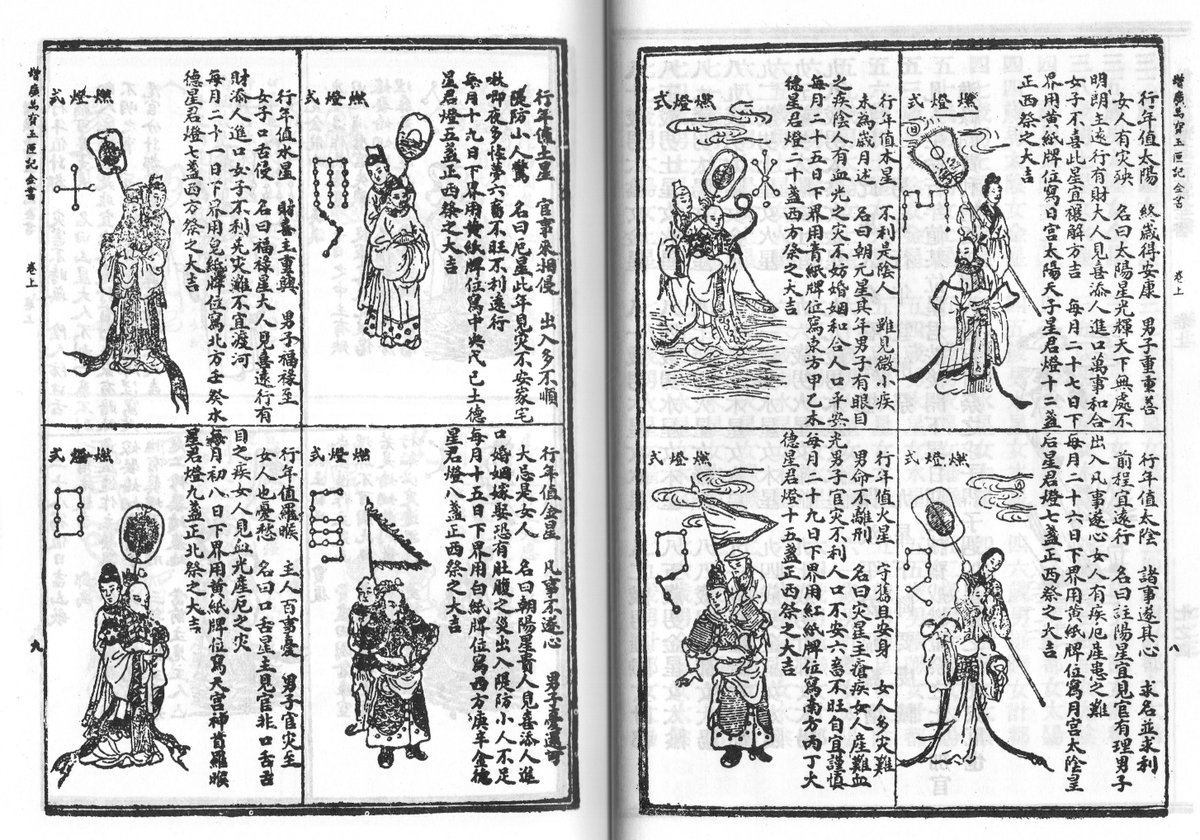 值年星辰： On Annual stars-- Chinese text on planetary magic / remedial astrology