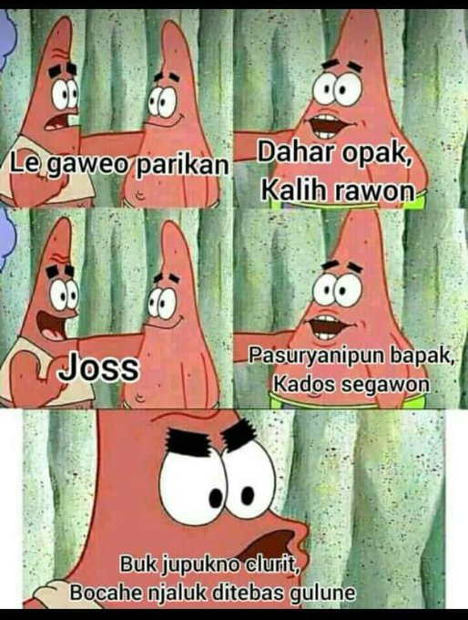 jawafess's tweet photo. Lur parikan sek https://t.co/Ro8T1Rs4hU