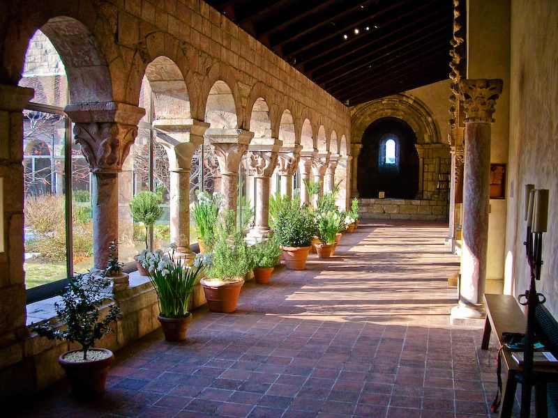 7. The Cloisters!Its a museum in upper Manhattan holding the Met's medieval art collection, and is itself a rebuild of a monastery in France. Very beautiful and worth the visit.
