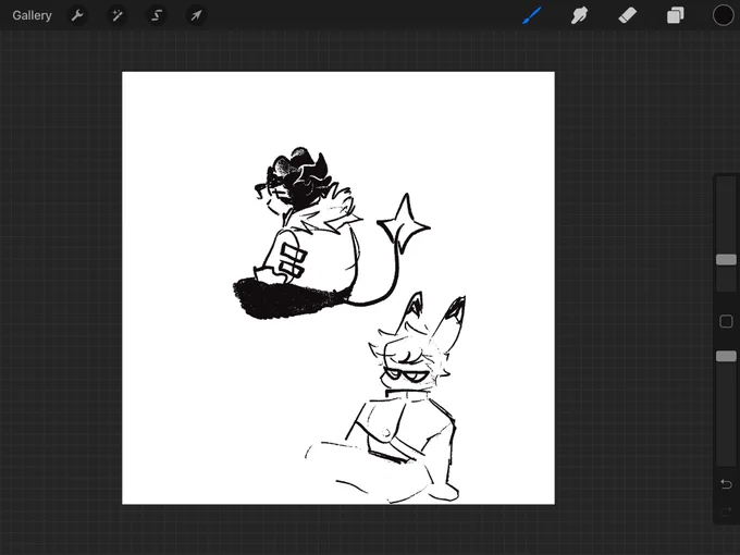 @CarnivorousKoi Listen I was literally just sketching them 
