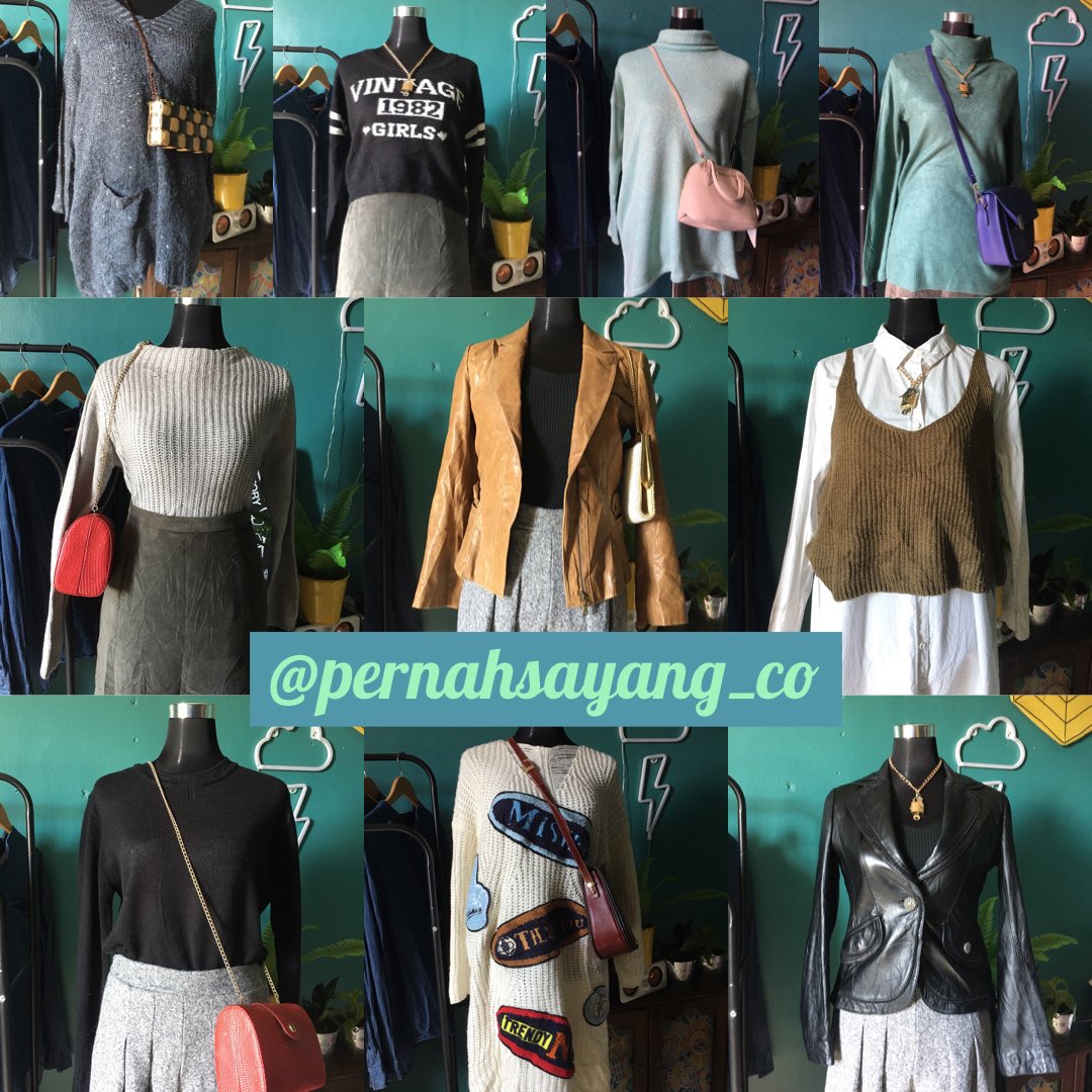 pernahsayang_co's tweet photo. 👛3rd Batch Upload!👛
Vintage/ Jacket/ Knitwear/Sweatshirt
‼️RM 5- RM 15 only‼️
jemput tengok ya! ☺️💛
RT anda sangatlah membantu 🥺 https://t.co/w3DVeWENdB