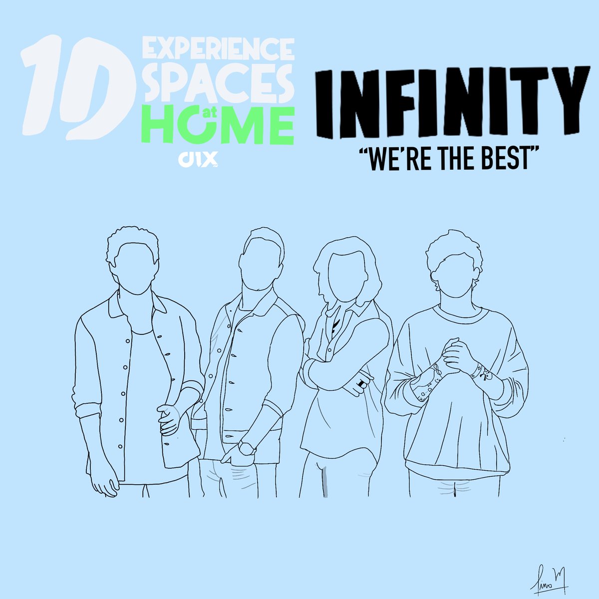 ChapiChavarro's tweet photo. @DixFM Ya va a ser la una de la mañana y estamos viendo el ultimo concierto como banda y yo quiero llorar #SalaInfinity #1DExperienceSpacesAtHome https://t.co/QiIatefwxZ