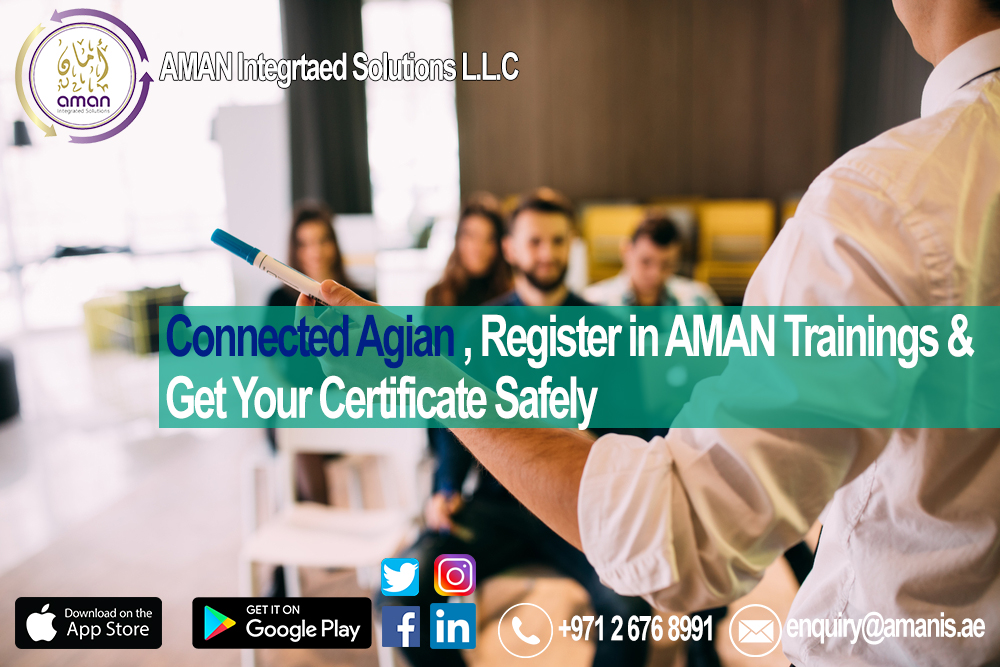 AMAN_ISolutions's tweet photo. We're Connected Again , Now you can register in our training courses & get your certificate safely.
#connectedagain #training #COVID19 #FoodSafety #HACCP #LeadAuditor #HSE #FirstAid https://t.co/xJdKP3H9v3