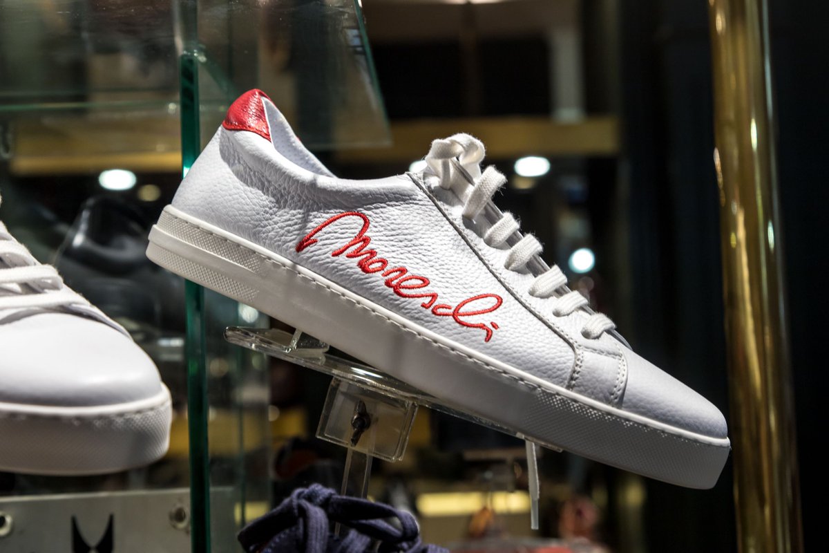 NelsonMandelaSq's tweet photo. Each #Moreschi shoe is hand-crafted with precision to ensure elegance and quality. Step into unprecedented style this season.
#CreateTomorrow #ShapeTomorrowTogether https://t.co/N95J2Z1tN6