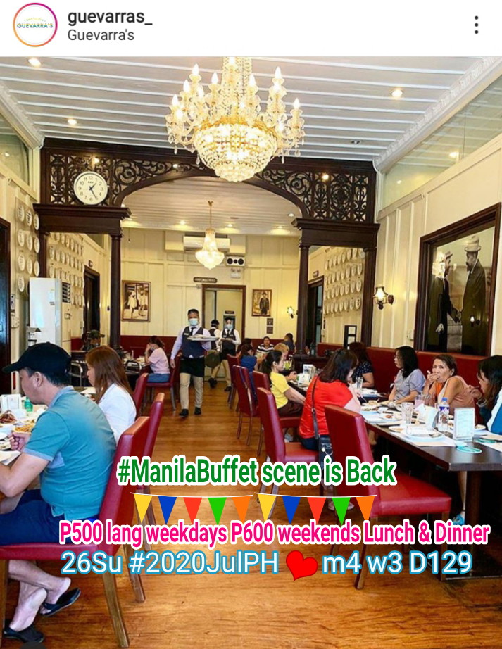 ManilaTOURISTS's tweet photo. P600 lang $12 #ManilaBuffet is Back 😍
50% #DineInOK ❤ #FOODtripManila
#ManilaTOURISTmap 🌴
26Su #2020JulPH 🌴 m4 w4 D129
#DomesticTourismPH 🇵🇭 #SecBerna
#Boracay weather 🏖
#Palawan airport
#Coron
#ElNido
#PuertoPrincesa
#Baguio hotel
#Bohol restaurant
#PHrates2020 💚 #PHbuffet https://t.co/lH3HPAJDBO
