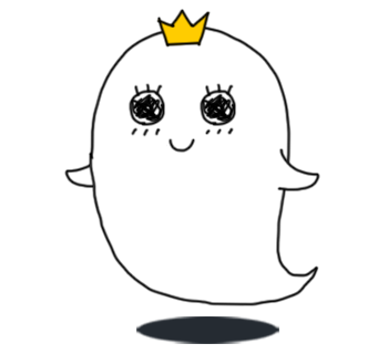 みやしたゆきこ だいぶ前にlineスタンプ用に描いていたけど途中で挫折しちゃったイラスト 幽霊の日