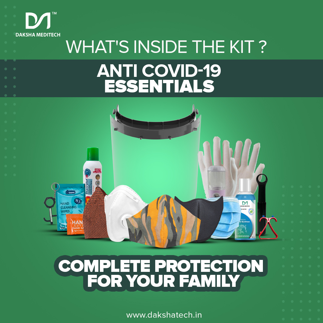 DMeditech's tweet photo. Bringing an Anti COVID-19 Essentials kit for your entire family to keep you and your loved ones protected.#weprotect #anticovid #corona #coronavirus #againstcorona #indiafightscorona #safeindia 
To order visit https://t.co/trEsPLvYea https://t.co/Ucad4WLtuy