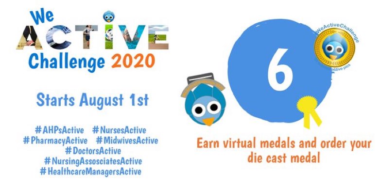 6 days to go!

1) Get active
2) Capture it in a photo
3) Tweet the photo - tag us and use #NursingAssociatesActive