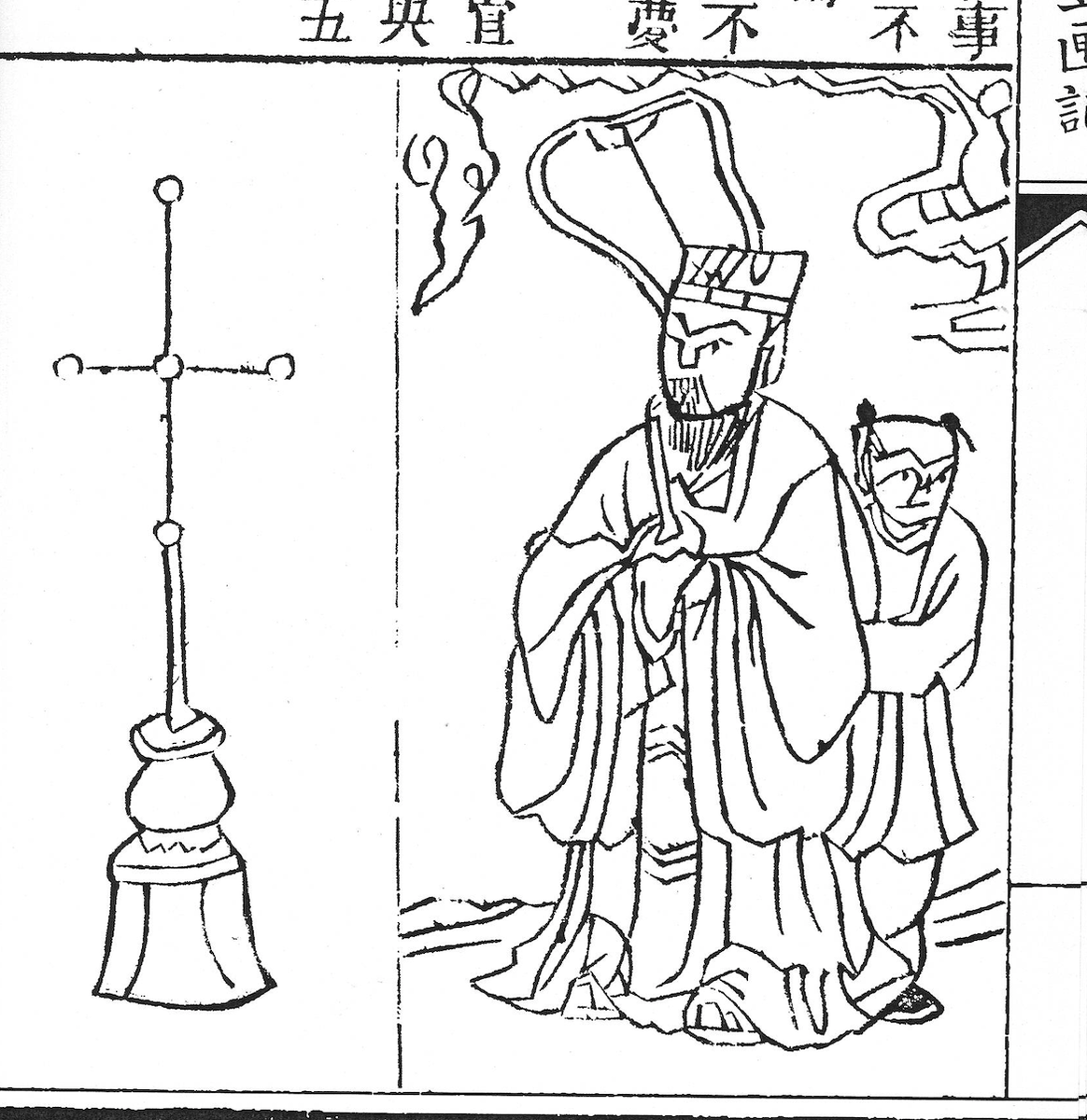 33. Notice again how the Zhulin edn has an errror: The shape beside Saturn should have 5 circles(i.e lamps) but the figure contains 21 lamps instead! the correct fig is shown again fr. the woodblock edn: