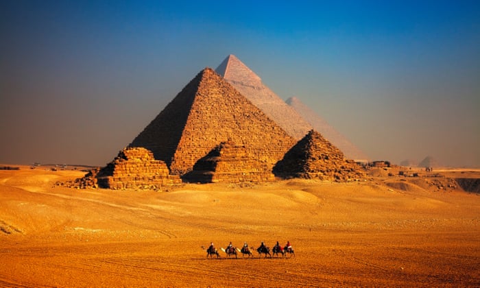 11. PyramidsPyramids are a geometric structure that humans and aliens can't get enough of. They're all over the world. I've never seen a big one but I'd love to someday.The Giza pyramid was originally covered in smooth limestone, and may have originally had a golden cap!