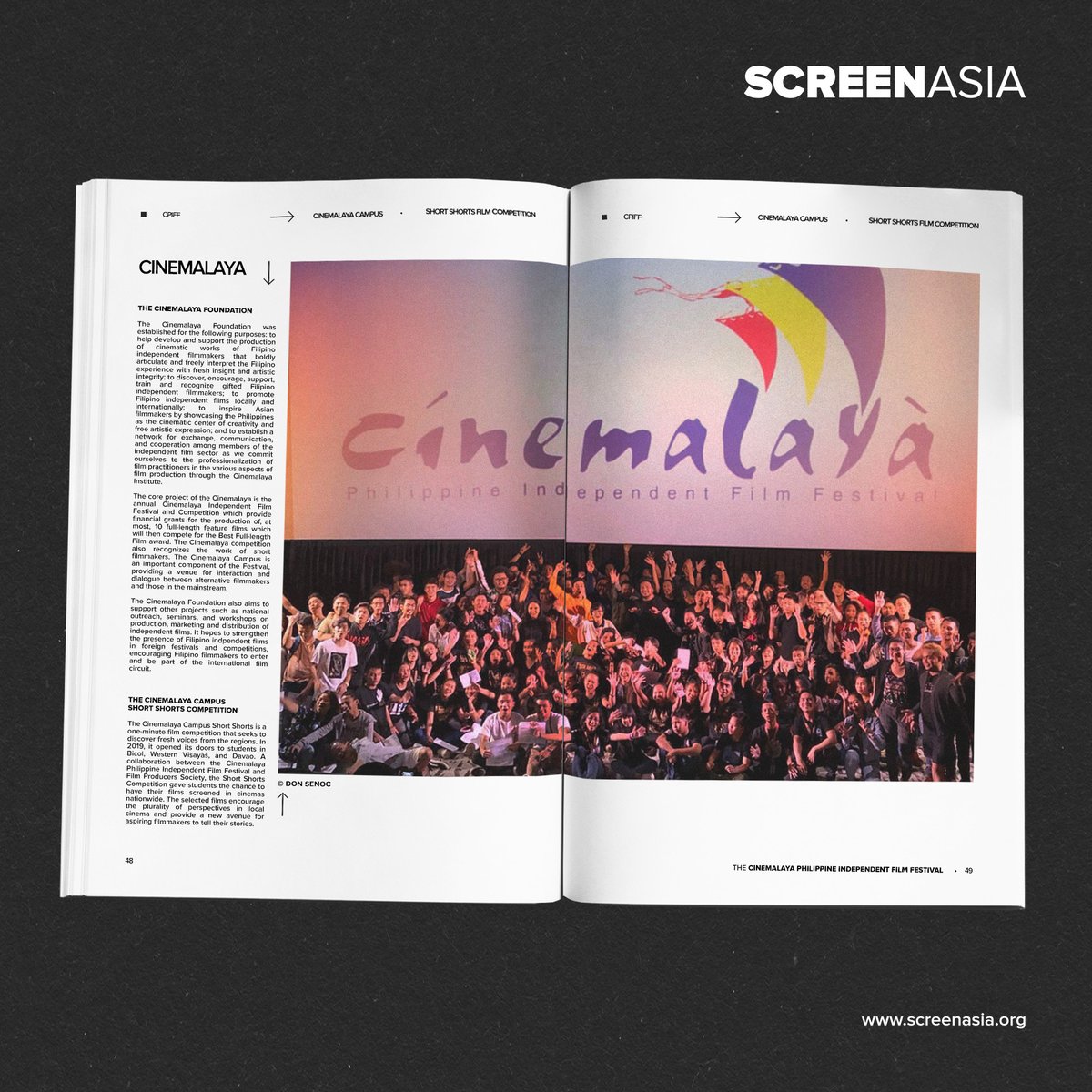 ScreenAsia's tweet photo. This time last year, Cinemalaya held its inaugural Short Shorts Competition, a collaboration between Cinemalaya Foundation and the Film Producers Society to discover fresh voices from the regions. The competition was directed by #ScreenAsia producer, Kyle Nieva. (1/2) https://t.co/2UobCVE4Od
