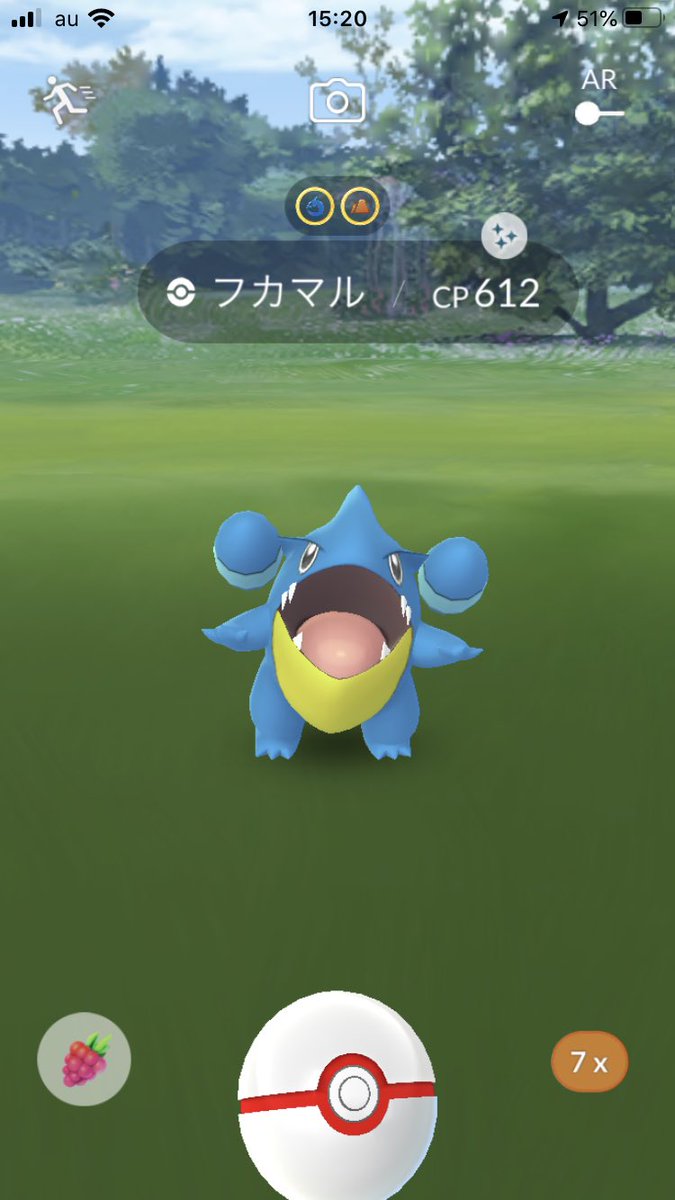 いいぬま Twitterren フカマル色違い ポケモンgo ポケモンgofest フカマル ガブリアス