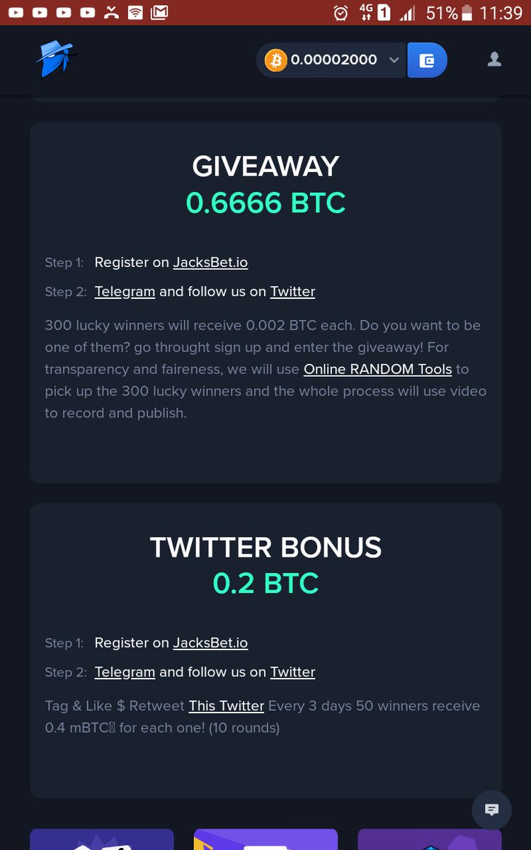 thalapathypra23's tweet photo. Huge #Bitcoin giveaway ↗↗↗

Register https://t.co/8JGILcf4bk

Follow @JacksbetIo 

300 random registered I'ds will win 0.002 #BTC each🎁

And also TWITTER BONUS round 2 ongoing 💥

@cctip_io Airdrop 0.001 ETH 150 https://t.co/Y368Vhqa48
