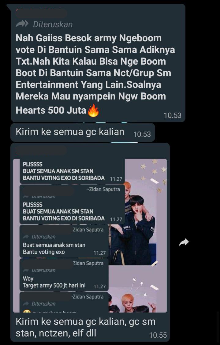 Hl_chena's tweet photo. SUMPAH GUA KESEL BANGET SAMA INI, SIAPA YG NYEBARIN GINIAN, PE TO THE KOK, LU KALAU MINTA BANTUAN SAMA FANDOM YG SIMPENAN HEARTNYA BANYAK, NAH INI FANDOM YG DISEBUT AJA VOTE OGAH OGAHAN VOTE IDOLNYA SENDIRI, LU MINTAIN BANTUAN, TERBANTU KAGAK BIKIN MALAH EXOL YG DIREMEHIN https://t.co/yD0RUeu3eV