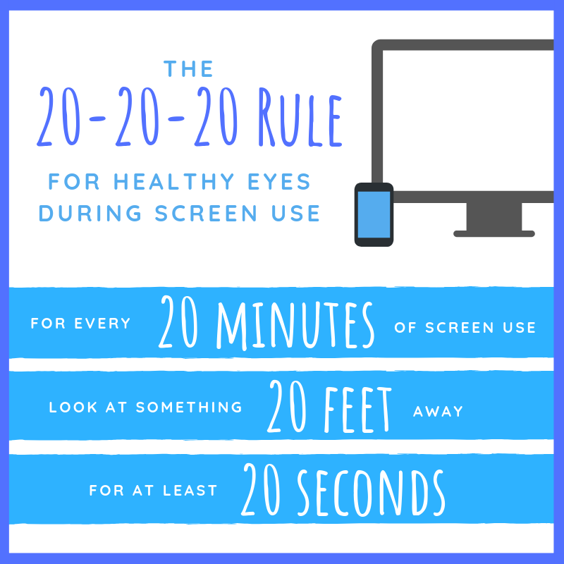 ECF_Nederland's tweet photo. Did you know it is important to take breaks from looking at your screen (computer, phone or e-reader)? 
It’s called the 20-20-20 rule. 
Every 20 minutes, look 20 feet away for 20 seconds.
Change a life today with the gift of eyesight! https://t.co/v0eJoSgLSk
#eyehealth #catarct https://t.co/IsUpr3qnAz