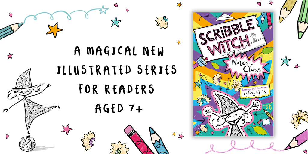 HachetteIndia's tweet photo. Welcome to the new magical series about a girl and her secret scribble witch, guaranteed to make 7-9s laugh out loud.
Get #ScribbleWitch: Notes In Class now - https://t.co/zToRWr22YN https://t.co/Xsj2I73Yyx