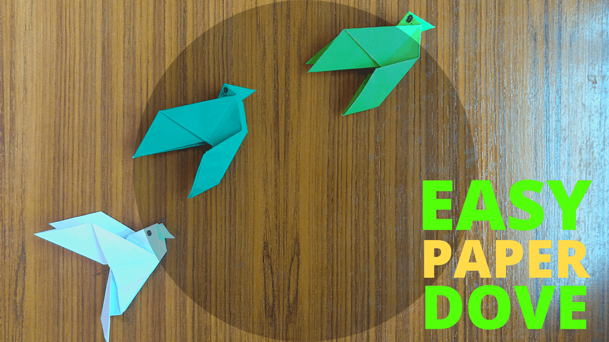 ShakilaSherin's tweet photo. Easy Paper Dove #DiyWithUs #DigiZoneBD #PaperBird https://t.co/wOKI5S9VcN