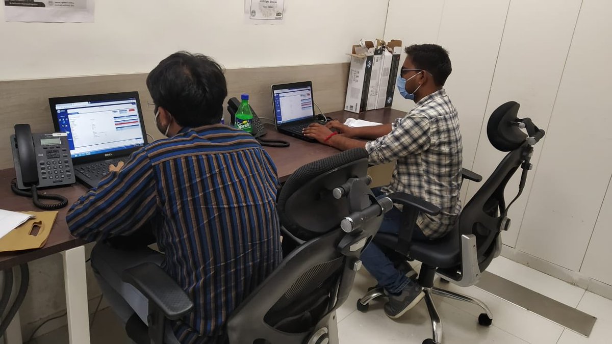 drrajivguptaias's tweet photo. ‘Corona Santvana-14499’ a unique helpline by @AmdavadAMC for city residents to help them deal with psychological issues arising from #Covid19Pandemic.Trained &amp; experienced psychiatrists giving relief to scores of callers everyday.
‘Life Positive Corona Negative, @PMOIndia @CMOGuj https://t.co/Vhacd4HpXL