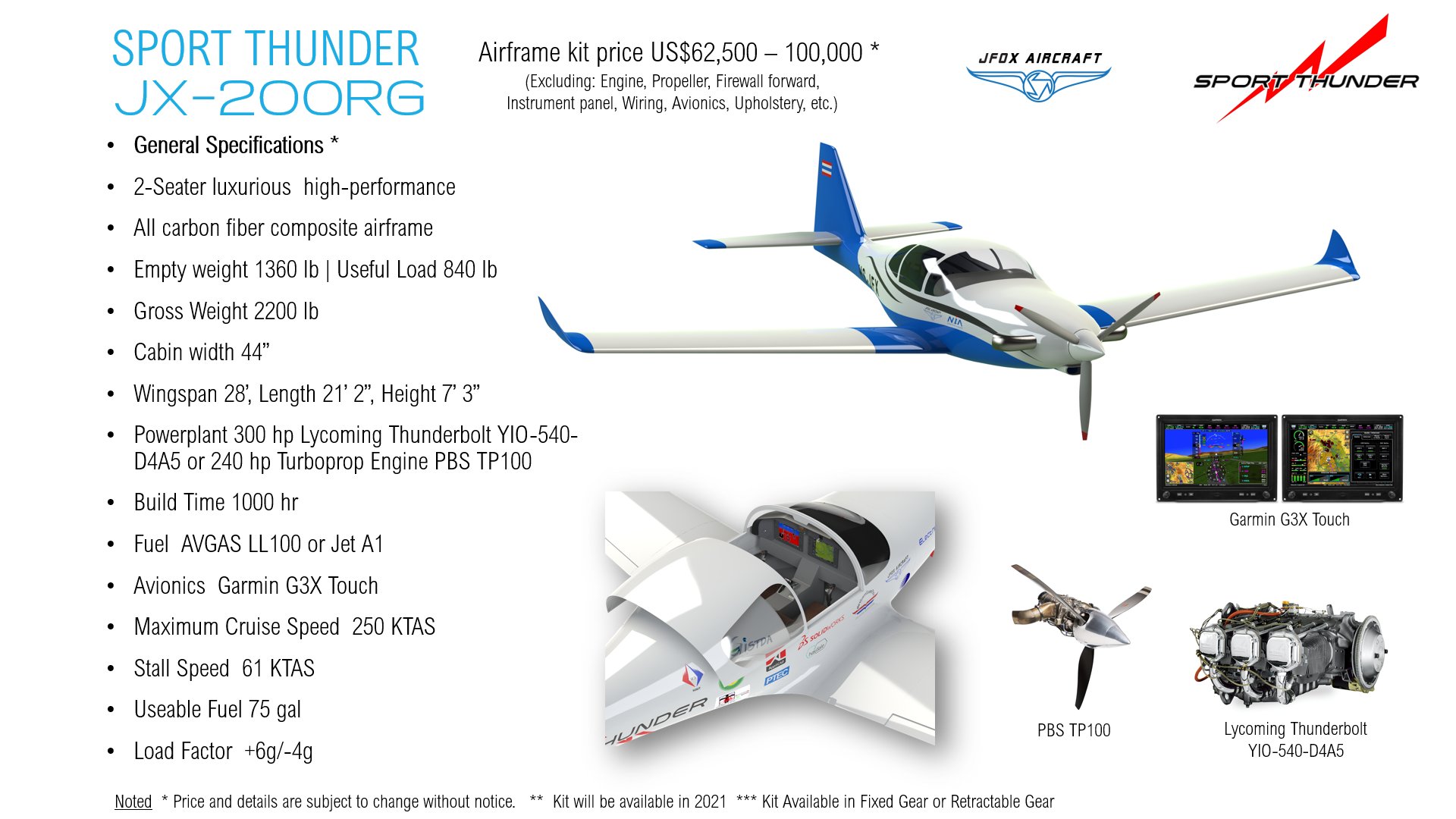 Jfox Aircraft Sportthunder Jfoxaircraft Kitplane Price Release T Co 4yyh53x9mv T Co G4ydkflbgj Twitter