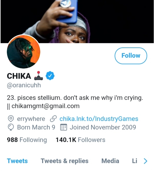 #11ChikaRapper Chika, posted Talib Kweli's propaganda affiliating Yvette Carnell with MAGA for wearing a prop hat briefly in a show. Context of Conversation: double standards in cultural appropriation. She later separated herself from Talib.  https://twitter.com/HEl_I_Oados_usa/status/1240753770914394113?s=20