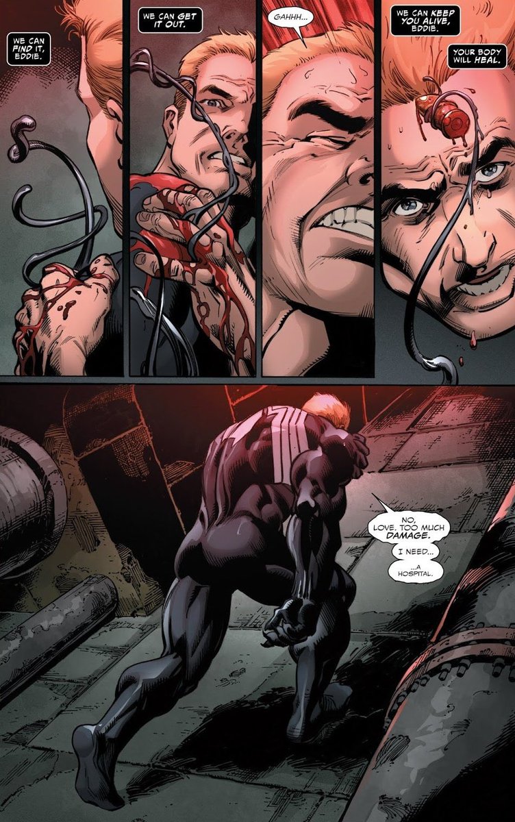 such a good take of love, fear, overcoming struggles together and developing as individuals, nothing could beat the story of Eddie Brock and Venom in my mind