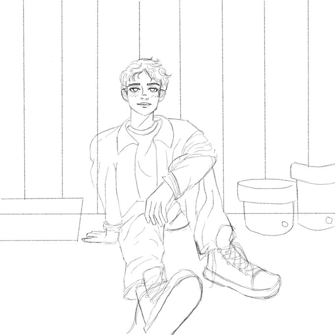 backyard boi sketch #artph 