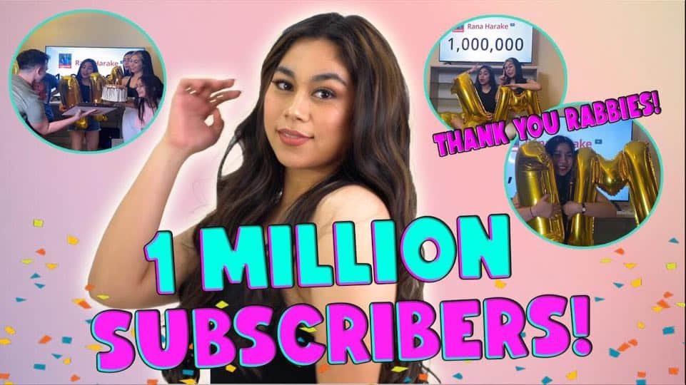 ranabelz's tweet photo. NEW VLOG ALERT!!!!

HAPPY 1M SUBS SATIN RABBIES!
MARAMING MARAMING SALAMAT PO SA INYONG LAHAT NA WALANG SAWANG SUMUSUPORTA SAMIN MAG KAPATID! GODBLESS PO SA ATING LAHAT!!! CELEBRATION WITH TEAM ZEBBY! 

Don’t forget to like share and subscribe!!
https://t.co/YmnbB7xfdK https://t.co/ST7OahOJhz