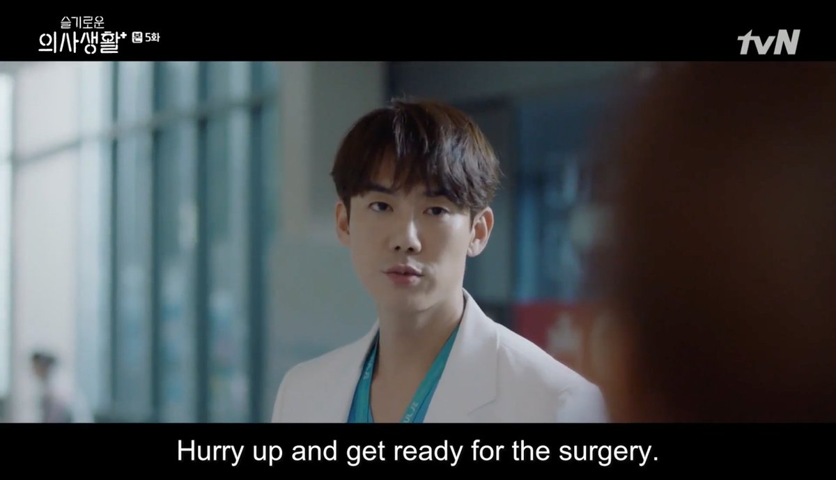 and just as he allowed Gyeoul to be by his side during surgeries, he slowly allowed her into his heart...