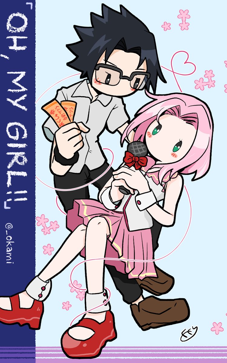 アイドルサクラちゃん×ヲタスケ 