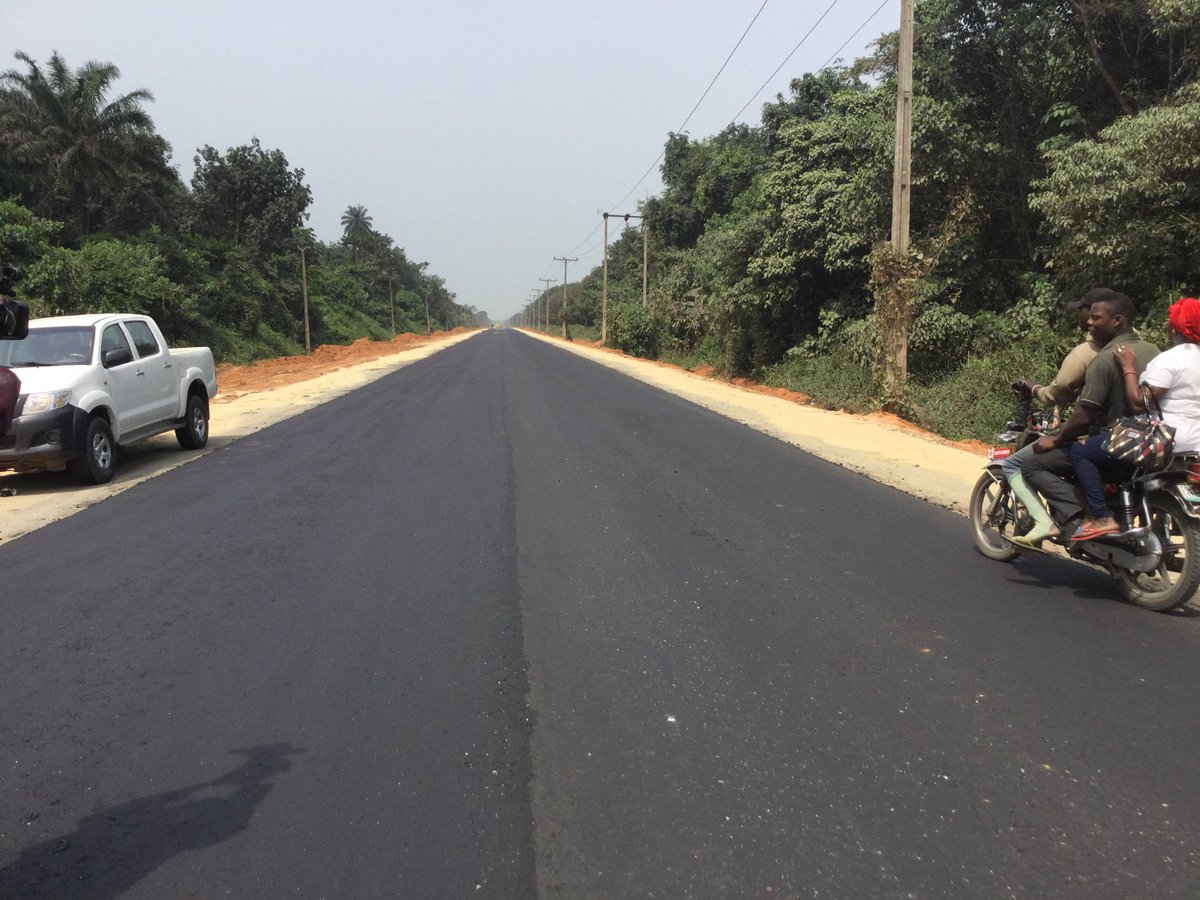 (9) DUALIZATION OF SAPELE-EWU ROAD: (SECTION II – AGBOR-EWU IN DELTA STATE)Contractor: Setraco Nigeria LtdContract Sum: N47.94bnCurrent Completion Level: 13.98%2020 SUKUK Payment: N1.5bnDual Carriageway worksKms Covered (2020): 7.73km