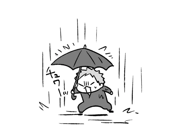雨すごい#tobi_hanken 