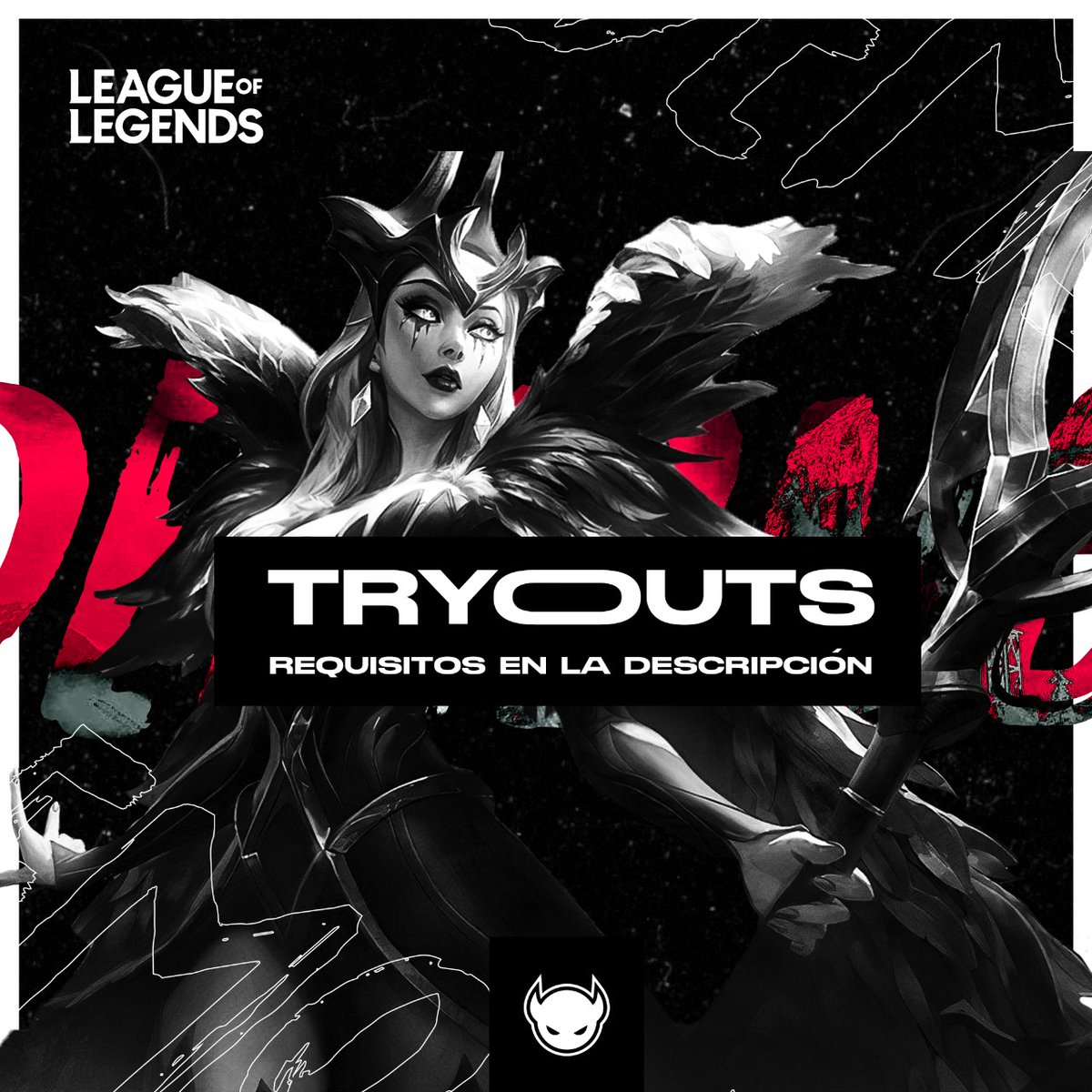 GGDemons's tweet photo. • Forma parte de la escuadra Demons •
Tenemos convocatoria abierta para jugadores de League of Legends (LAN), comunícate con nosotros y forma parte de nuestra gran comunidad.
#leagueoflegends #leagueoflegendslan #lolesports #ligamovistar #lol #GoDMNS https://t.co/6BoyB9id2A